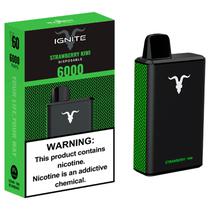 Vaper Descartável Ignite V60 Strawberry Kiwi 6000 Puffs foto principal