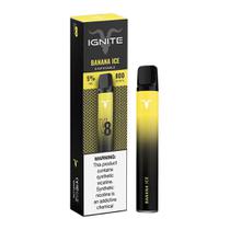 Vaper Descartável Ignite V8 Banana Ice 800 Puffs foto principal