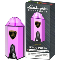 Vaper Descartável Lamborghini Aventador Grape Ice 12000 Puffs
