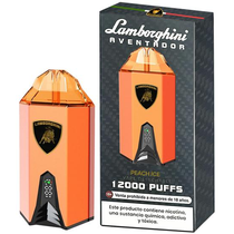 Vaper Descartável Lamborghini Aventador Peach Ice 12000 Puffs