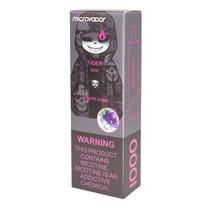 Vaper Descartável Microvapor Tiger Mini Grape King 1000 Puffs