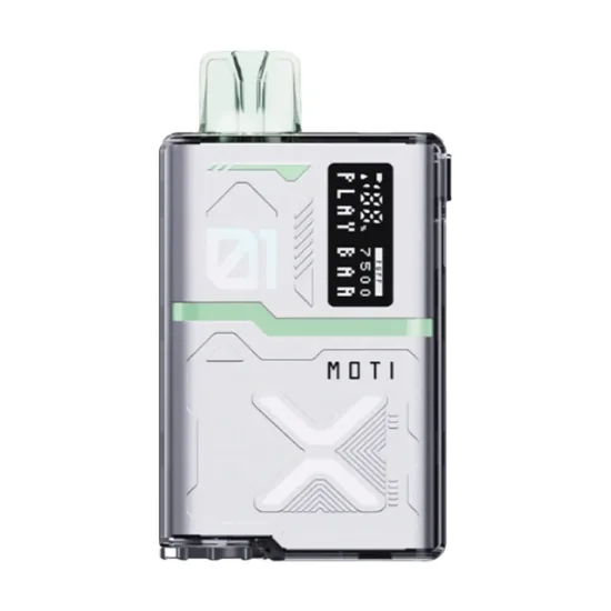 Vaper Descartável Moti Play Bar Green Apple 7500 Puffs