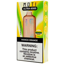 Vaper Descartável Moti Ultra Mango Orange 6000 Puffs