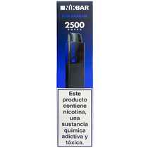 Vaper Descartável Nikbar Blue Razz Ice 2500 Puffs foto principal