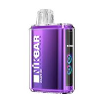 Vaper Descartável Nikbar Grape Ice 15000 Puffs foto principal