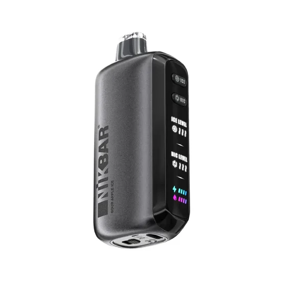 Vaper Descartável Nikbar Ice Baby Sour Apple Ice 40000 Puffs