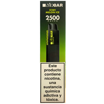 Vaper Descartável Nikbar Kiwi Melon Ice 2500 Puffs foto principal