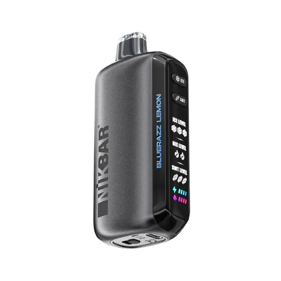 Vaper Descartável Nikbar Triple Chill Blue Razz Lemon 40000 Puffs