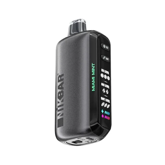 Vaper Descartável Nikbar Triple Chill Miami Mint 40000 Puffs