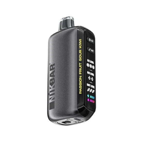 Vaper Descartável Nikbar Triple Chill Passion Fruit Sour Kiwi 40000 Puffs