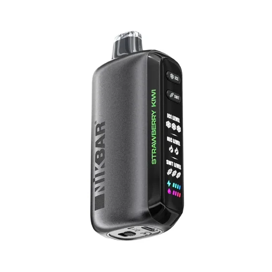 Vaper Descartável Nikbar Triple Chill Strawberry Kiwi 40000 Puffs