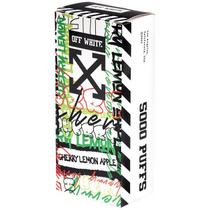 Vaper Descartável Off White Cherry Lemon Apple 5000 Puffs foto principal