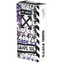Vaper Descartável Off White Grape Ice 5000 Puffs