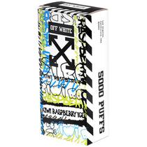 Vaper Descartável Off White Kiwi Raspberry Ice 5000 Puffs foto principal