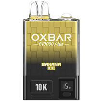 Vaper Descartável Oxbar G10000 Plus Banana Ice 10000 Puffs