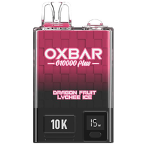 Vaper Descartável Oxbar G10000 Plus Dragon Fruit Lychee Ice 10000 Puffs