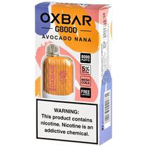 Vaper Descartável Oxbar G8000 Avocado Nana 8000 Puffs foto principal