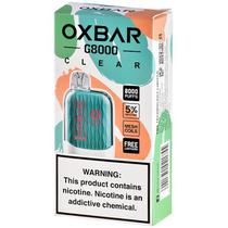 Vaper Descartável Oxbar G8000 Clear 8000 Puffs foto principal