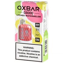 Vaper Descartável Oxbar G8000 Lychee Watermelon 8000 Puffs foto principal