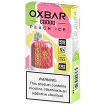 Vaper Descartável Oxbar G8000 Peach Ice 8000 Puffs foto principal