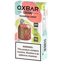 Vaper Descartável Oxbar G8000 Rainbow Drop 8000 Puffs foto principal