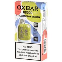 Vaper Descartável Oxbar G8000 Strawberry Lemon 8000 Puffs foto principal