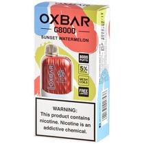 Vaper Descartável Oxbar G8000 Sunset Watermelon 8000 Puffs foto principal