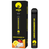 Vaper Descartável Puff Mamma Fix Lemon Strawberry Ice 600 Puffs