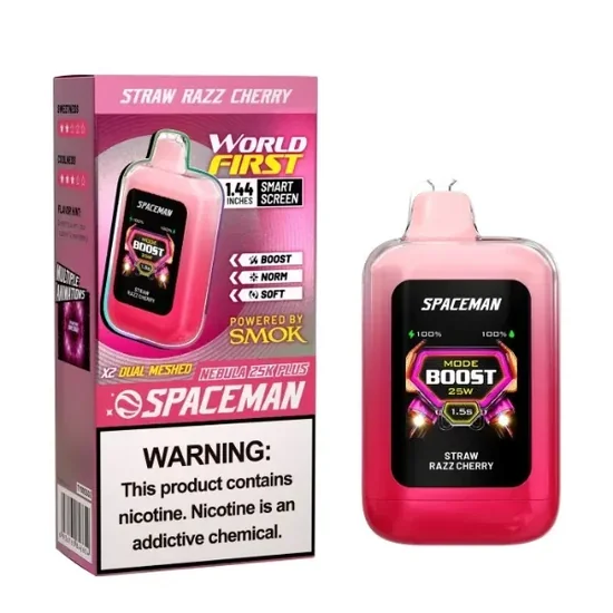 Vaper Descartável Smok Spaceman 25K Plus Blueberry Watermelon 25000 Puffs