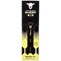 Vaper Descartável The Black Sheep XL Banana Ice 1500 Puffs