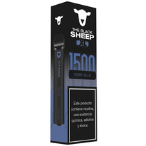 Vaper Descartável The Black Sheep XL Berry Blue 1500 Puffs