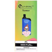 Vaper Descartável Uvping Tower Cotton Candy 5000 Puffs foto principal