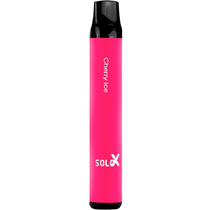 Vaper Descartável Vapeman SoloX Cherry Ice 1500 Puffs