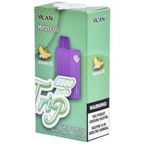 Vaper Descartável Vcan Trip Banana Ice 5500 Puffs