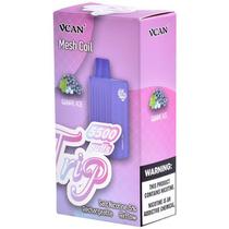 Vaper Descartável Vcan Trip Grape Ice 5500 Puffs foto principal