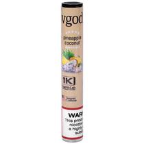 Vaper Descartável Vgod 1K Pineapple Coconut 1000 Puffs