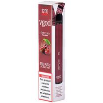 Vaper Descartável Vgod Max Cherry Ice 1200 Puffs