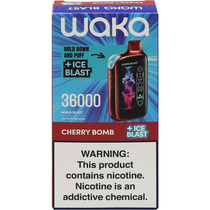 Vaper Descartável Waka Blast Cherry Bomb 36000 Puffs foto principal