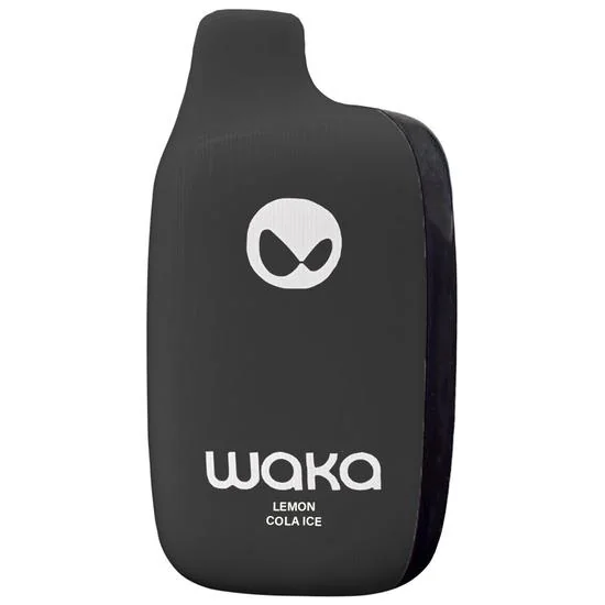 Vaper Descartável Waka Nova Lemon Cola Ice 22000 Puffs