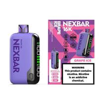 Vaper Descartável Wotofo Nexbar Grape Ice 16000 Puffs foto principal