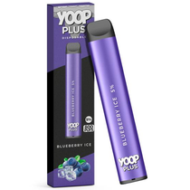 Vaper Descartável Yoop Plus Blueberry Ice 800 Puffs foto principal