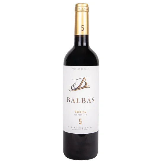 Vinho Balbás 5 Barrica Tempranillo 750ML