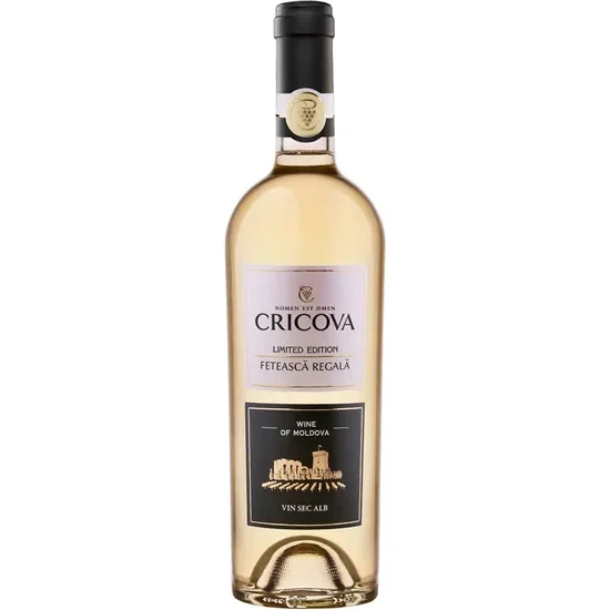 Vinho Cricova Limited Edition Feteasca Regala 750ML