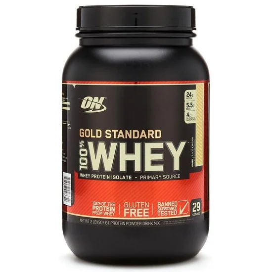 Whey Optimum Nutrition Gold Standard Vanilla Ice Cream 907G