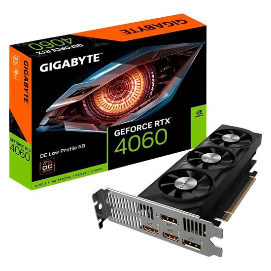 Placa De Video Gigabyte Nvidia Geforce Rtx Oc Low Profile Gb Gddr Gv N Oc Gl Na