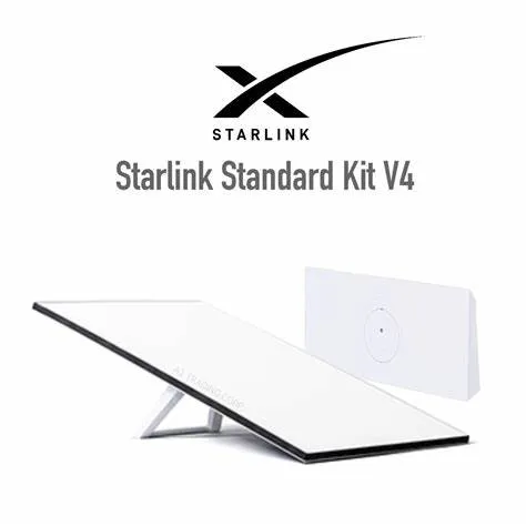 Router Wireless Starlink V4 Standard Kit Tri-Band Wifi 6 White