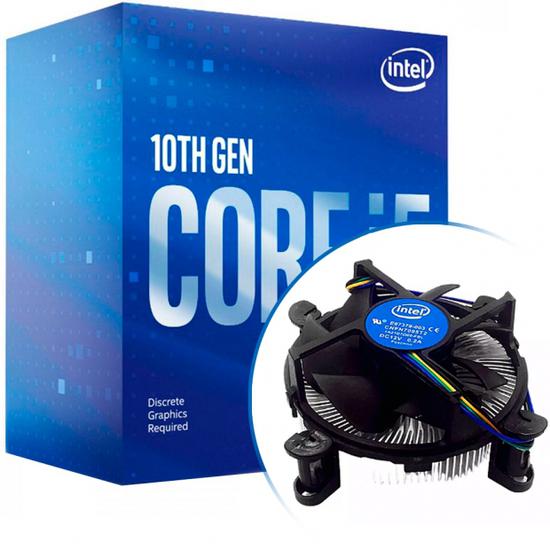 Processador Intel Core i5 10400F, 2.9GHZ (4.3GHZ Max Turbo), Socket LGA 1200, 12MB, Box