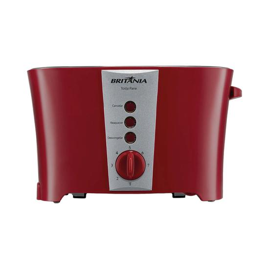 Tostadora Britania Tosta Pane 850W 220V Rojo