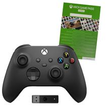 Controle Sem Fio Microsoft 1914 para PC/Xbox/Smartphone + Adaptador