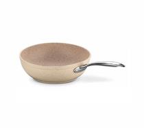 Korkmaz Wok Beige Granita Alu 24X6.5CM